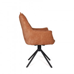 Fred Swivel Dining Chair Rust